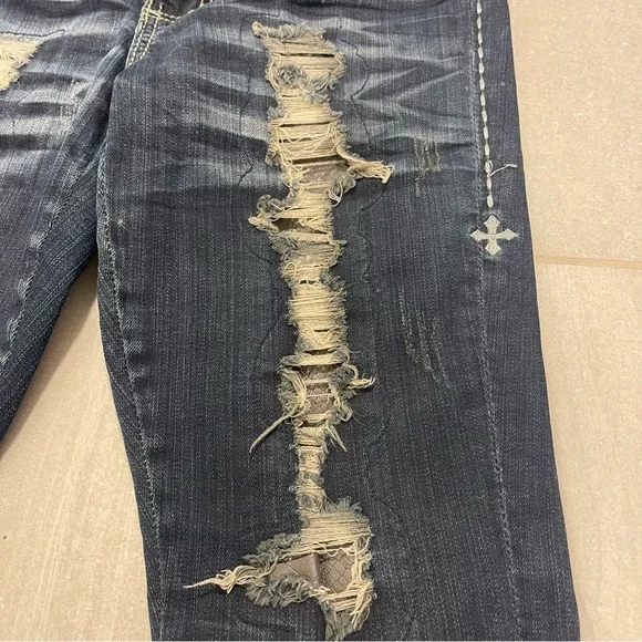 Affliction Raquel Skinny Women’s Jeans Size 29 - Distressed - Picture 4 of 16